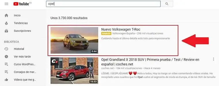 anuncio-youtube-ejemplo Step Optimizer, especialistas en campañas de YouTube