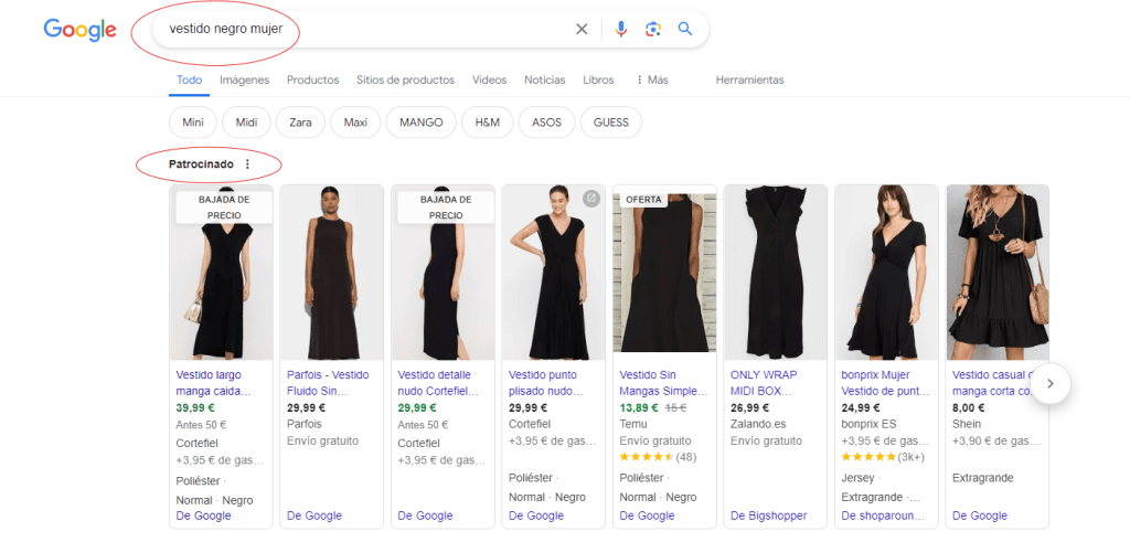 ejemplo-shoping Expertos en gestión de campañas de shopping