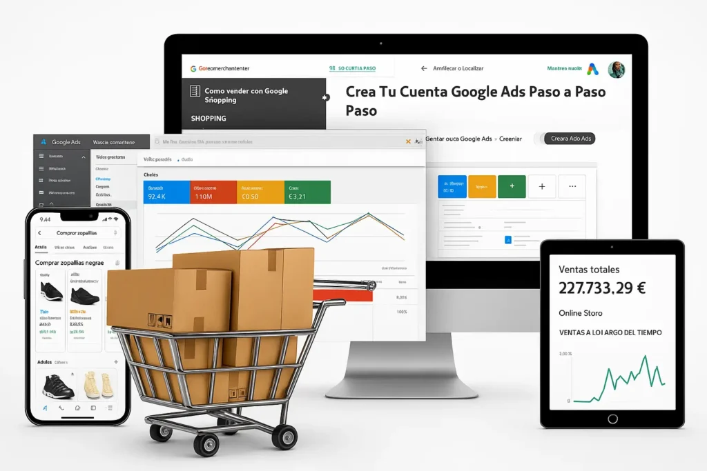 google.merchan.center marketing shopping google